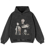 Anime Girl Graphic Hoodie