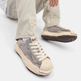 Colorful Retro Punk Skater School Sneakers