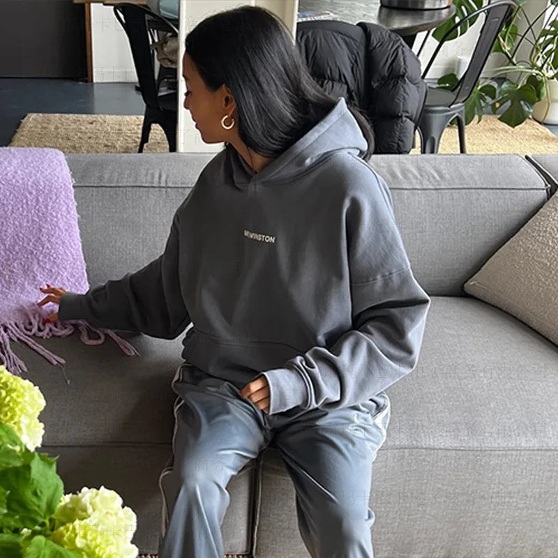 Chamois Leather Oversize Hoodie