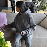 Chamois Leather Oversize Hoodie