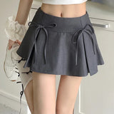 Balletcore Mini Skirt with Bow