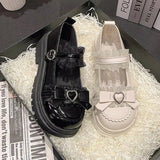 Zapatos Cyberpunk De Color Sólido Para Mujer