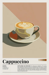 Nostalgic Minimalist Cafe Posters