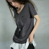 Grunge Aesthetics Graffiti Vintage T-Shirt