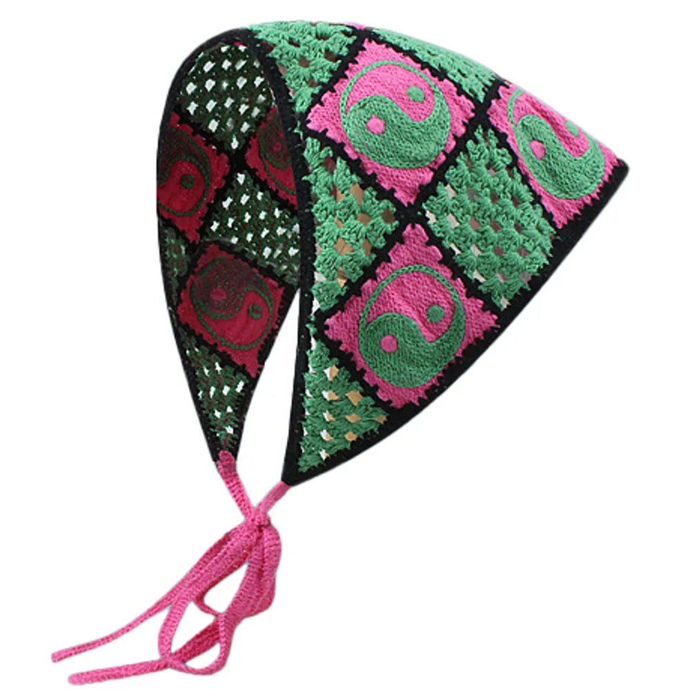 Summer Concert Crochet Head Bandana
