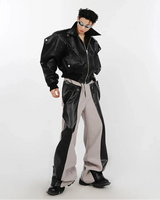 Cyperpunk Loose Patchwork Pants
