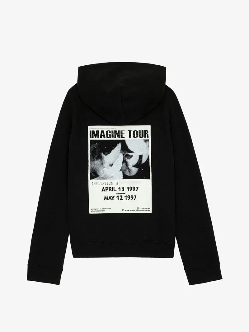 Casual Raglan Wing Detail Hoodie Shirt