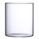 Vintage Minimalist Glass Vase Cylinder Flower