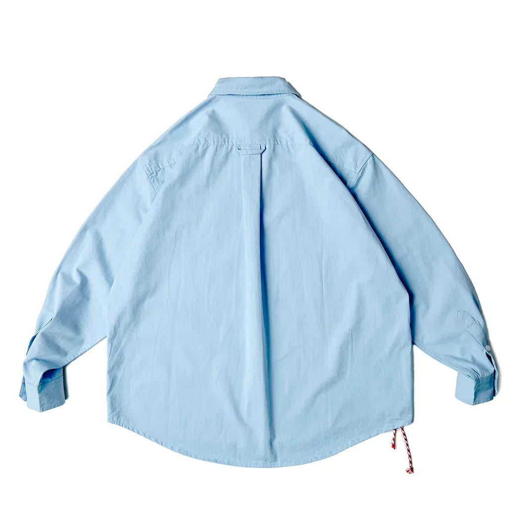Urban Loose Fit Casual Cargo Shirt