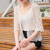 Women Knitted Hollow Handmade Crochet Floral