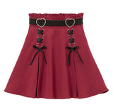 Sweet Gothic High Waist Mini Skirt