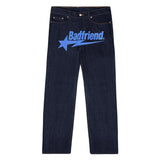 Bad Friend Baggy Black High Waist Jeans
