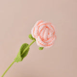 Single Bouquet Hand-Knitted Crochet Flower