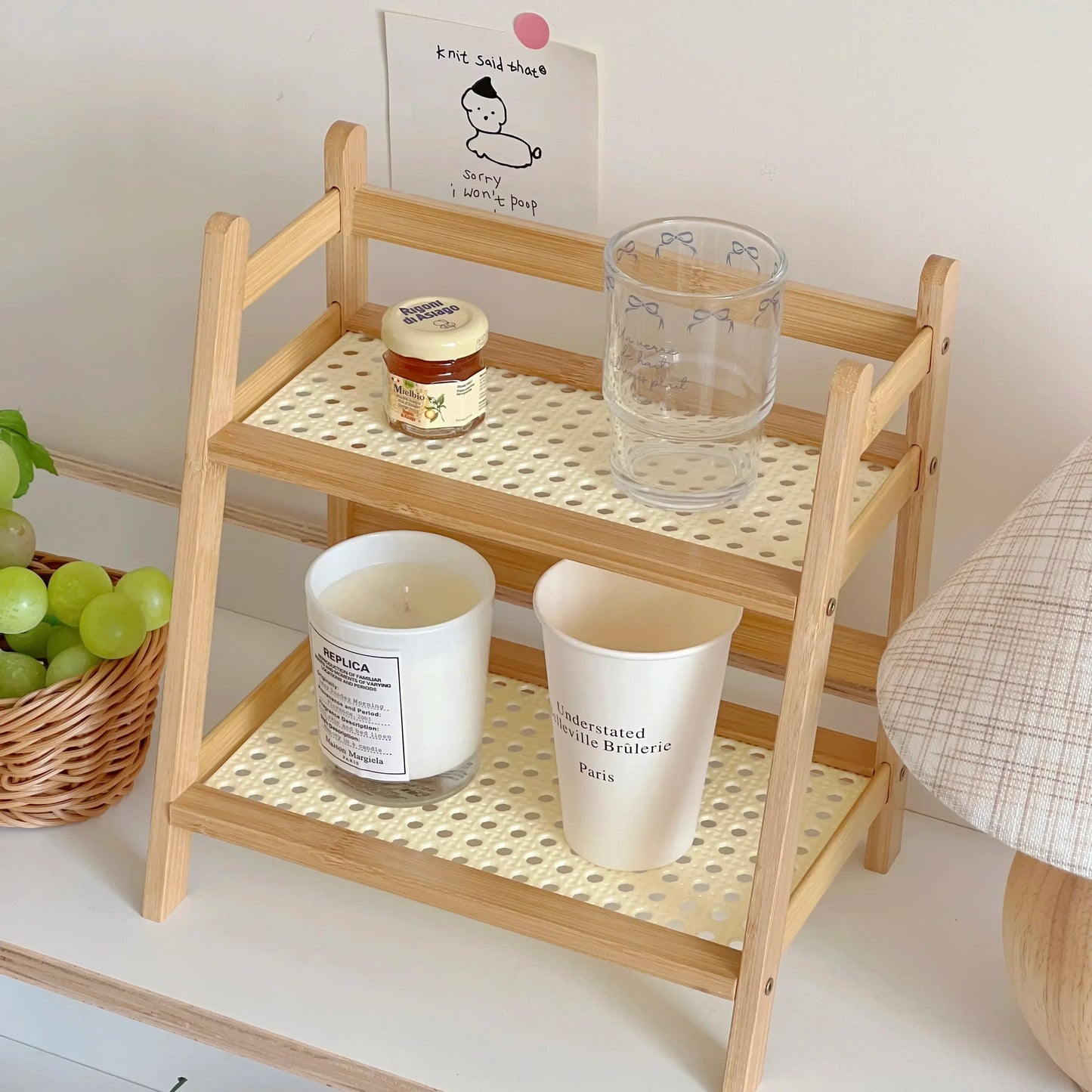 Wooden Vanity Shelf