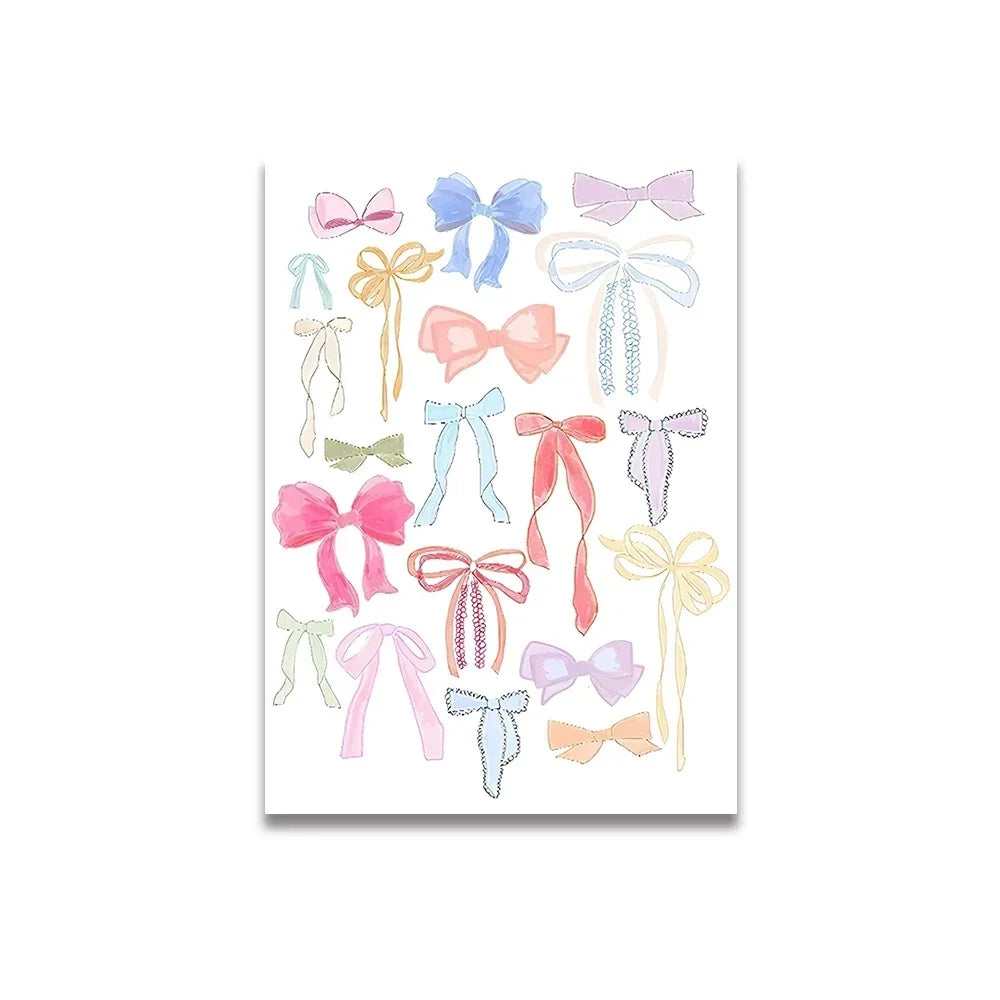 Vintage Pink Canvas Poster
