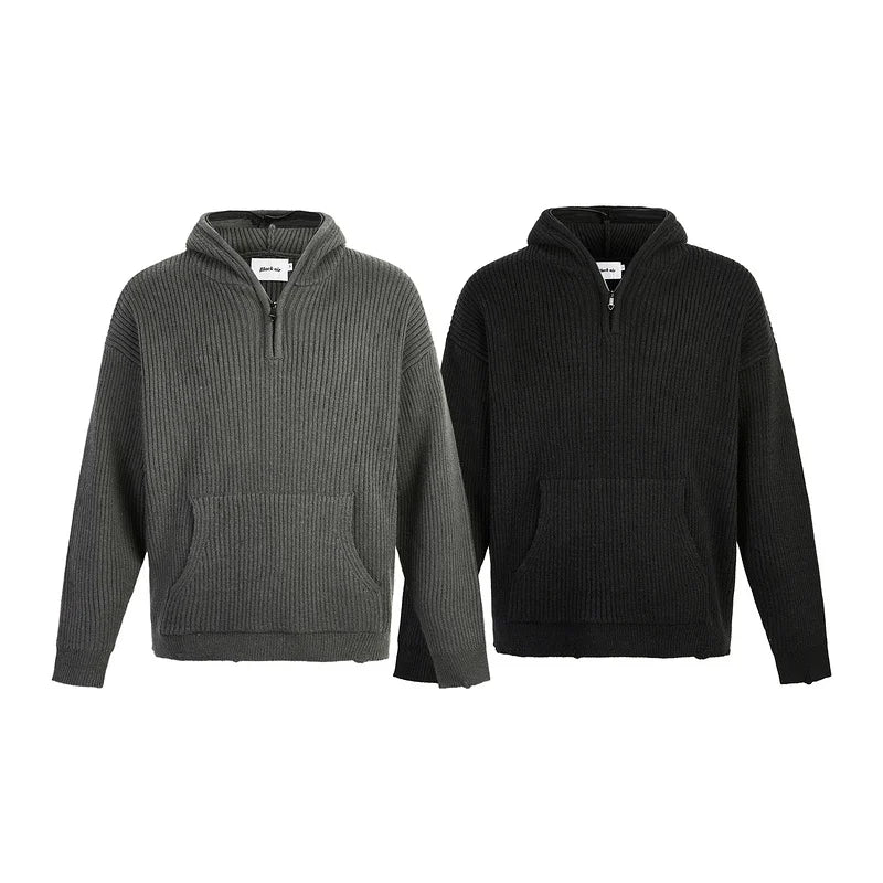 Casual Loose Knitted American Hoodie