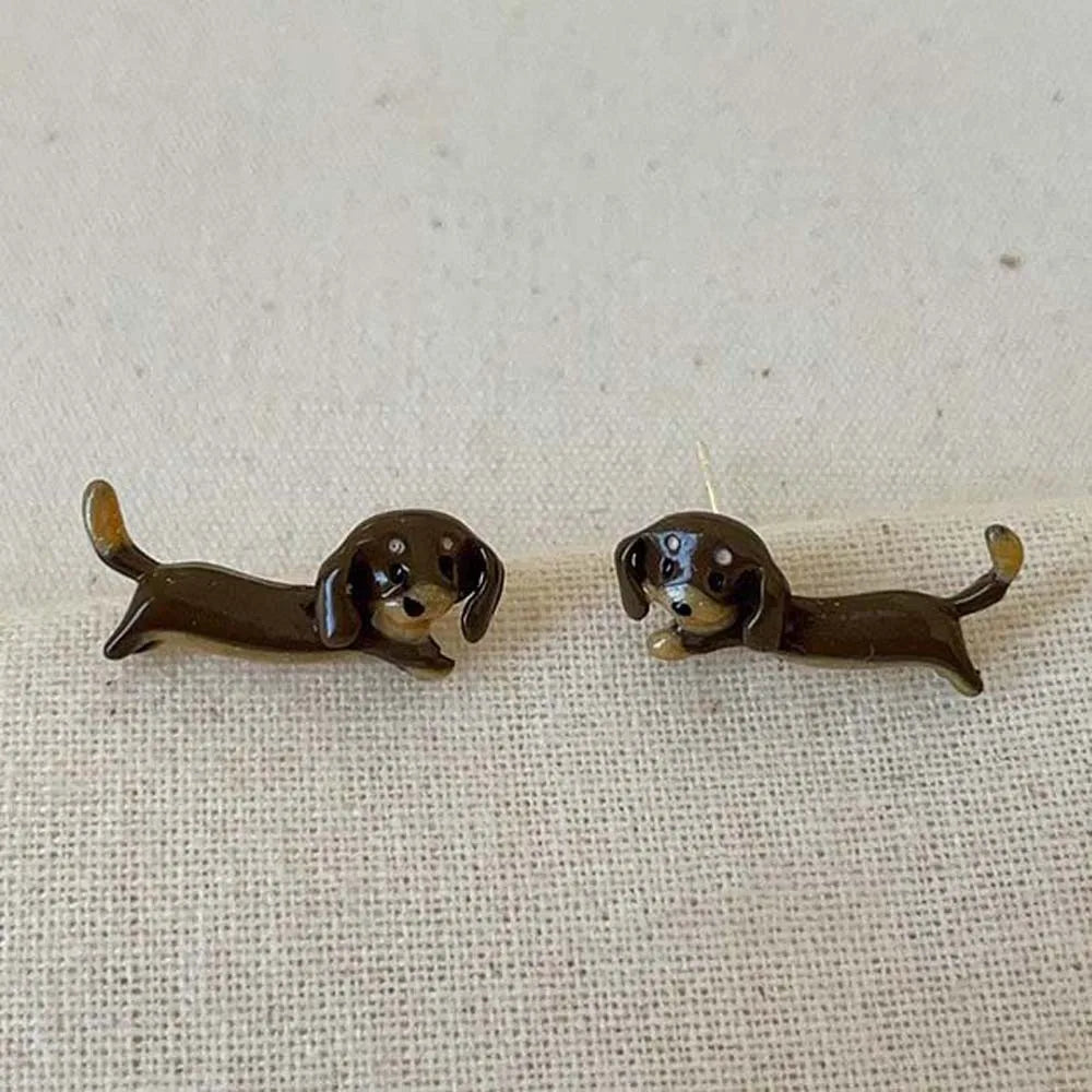 Animal Shaped Cute Dachshund Necklaces