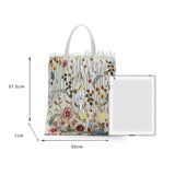 Summer Flowers Embroidery Shoulder Bag