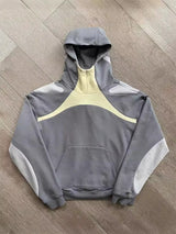 Y2K Irregular Patchwork Oversized Hoodie