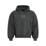 "99" Embroidered Front Pocket Hoodies
