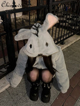 Cute Mouse Halloween Fur Jacket