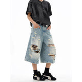 Vintage Blue Denim Jorts