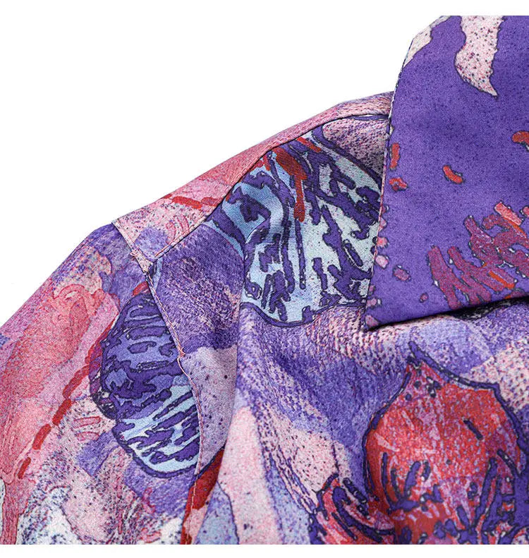Women Short Sleeve Tie Dye Shirt
