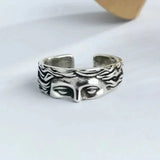 Mystical Open Face Masked Rings