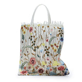 Summer Flowers Embroidery Shoulder Bag