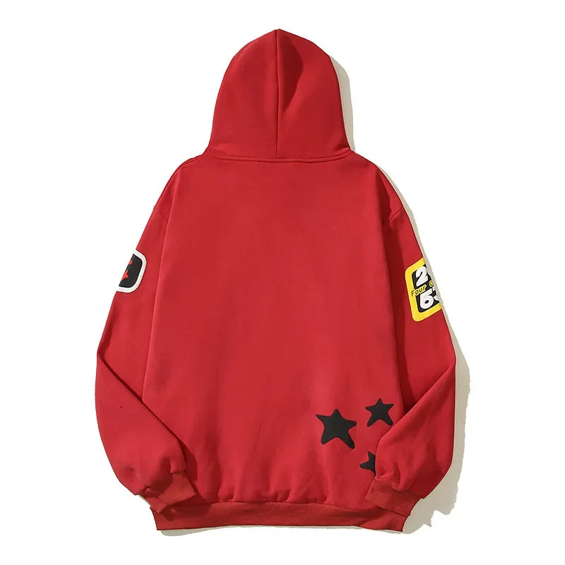 Hoodie "Brighter Days Are Ahead" Rot