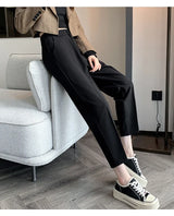 Corporate Girl Straight Leg High Waist Pants
