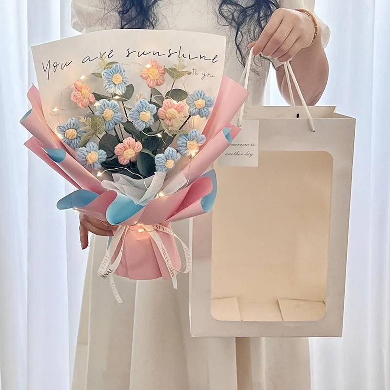 Wedding Bouquet Crochet Flowers