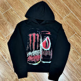 Retro Graphic Prints Zipper Hoodies