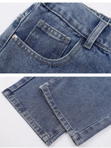 Soft Boy Korean Straight Leg Jeans