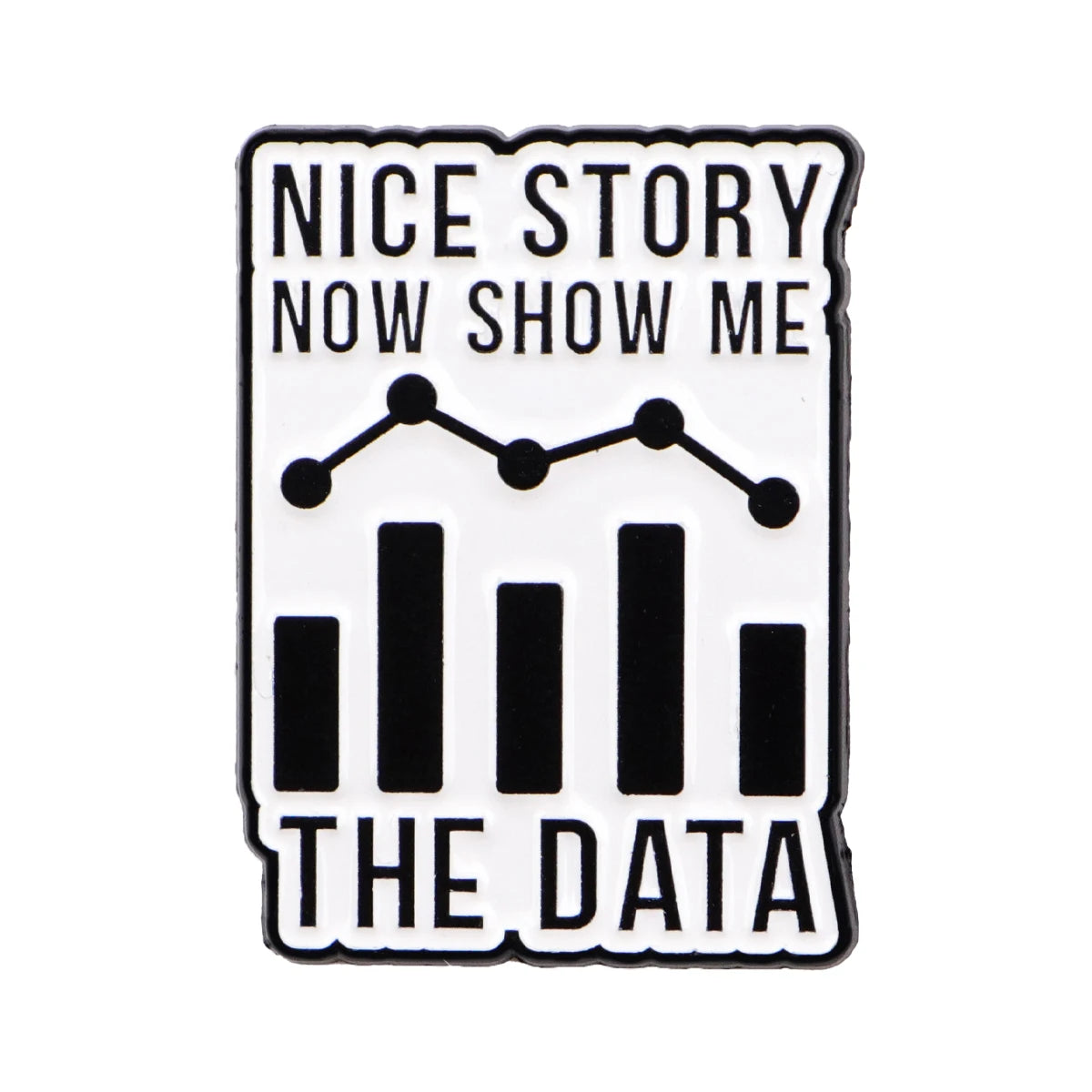 Data Science Enamel Pin
