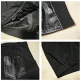 Zipper Wide Leg Pants