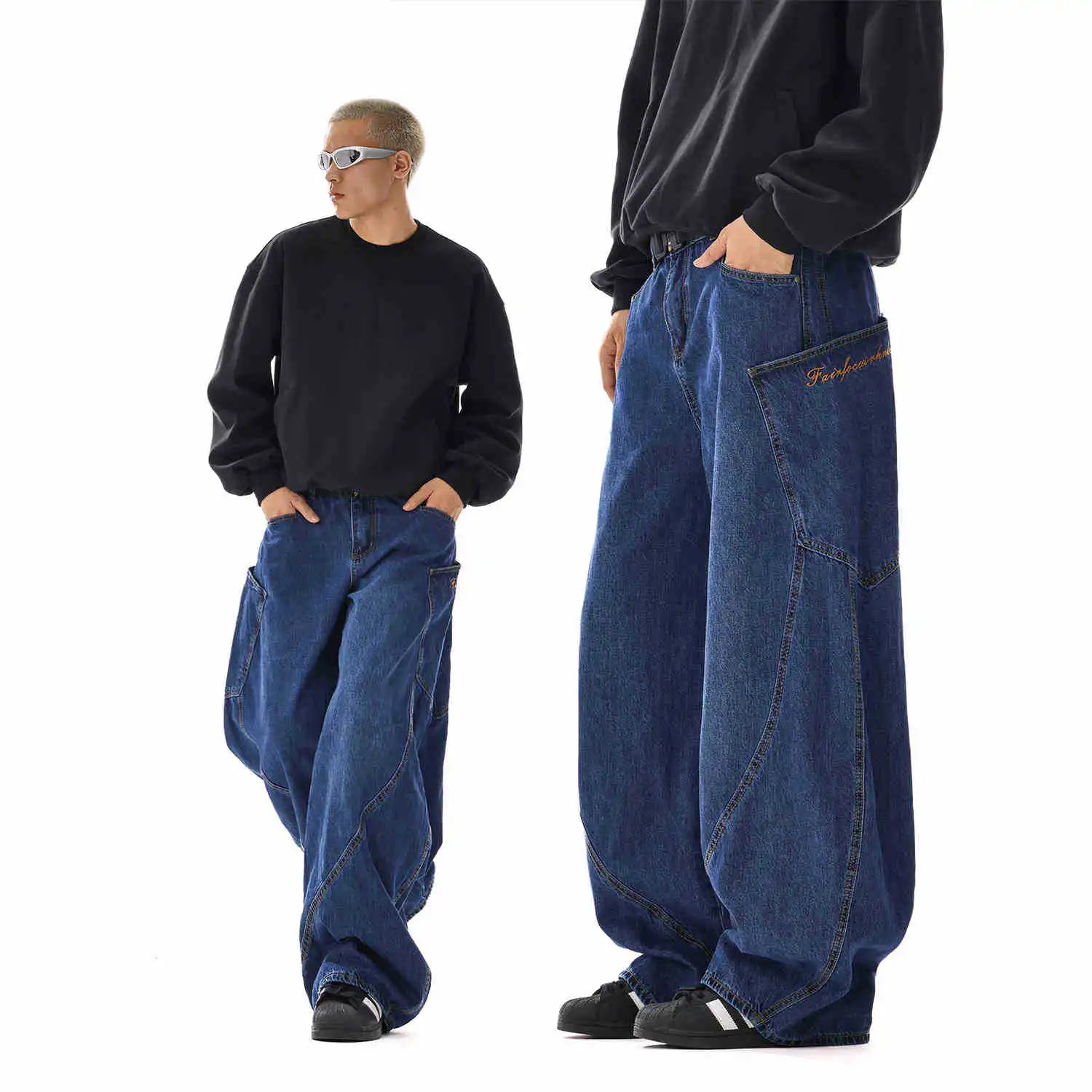 Retro Baggy Y2K Wide Leg Jeans