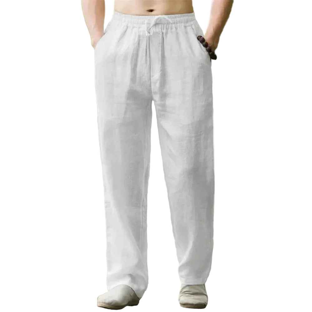 Joggers Cotton Linen Sweatpants Pants