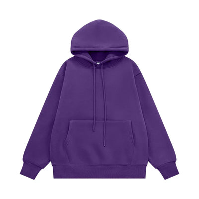 Sudadera con capucha de felpa de terciopelo premium