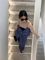 Sheer Open Chiffon Top