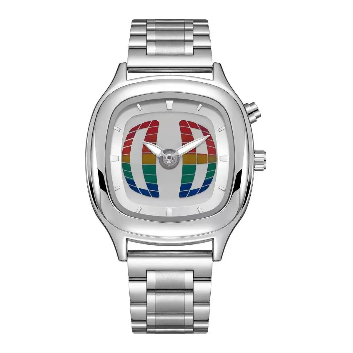 Men Casual Square Quartz Watch