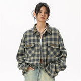 Plaid Print Women's Shirt