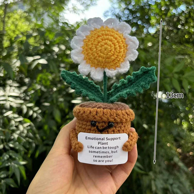 Crochet Handmade Knitted Tulip Flowers