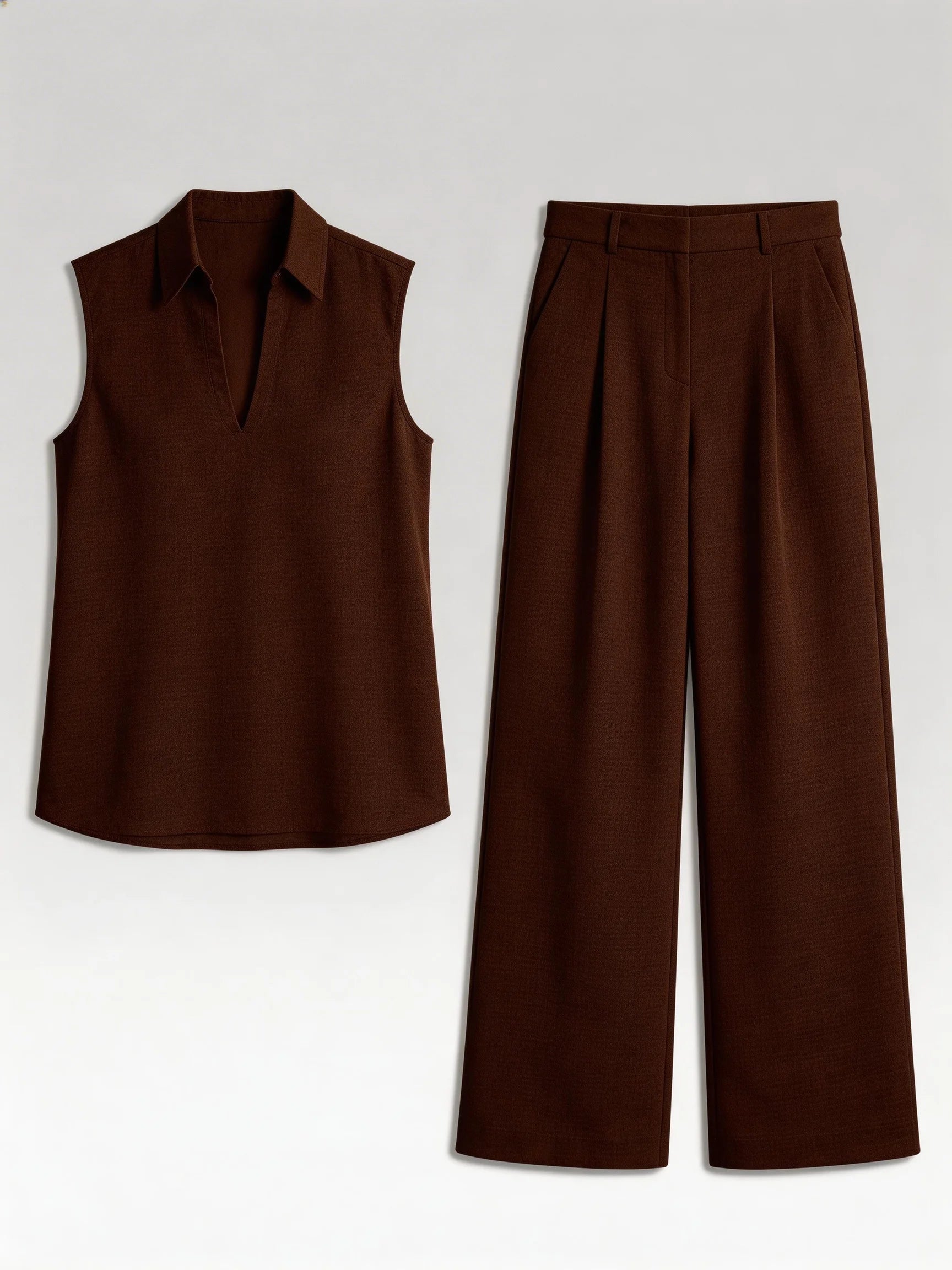 Old Money Brown French Style Outfit
