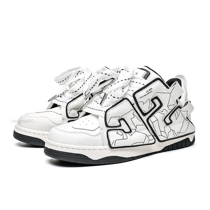 Y2K Punk Skater Shoes