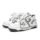 Y2K Punk Skater Girl Colorful Sneakers
