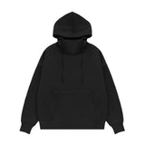 Basic Thick Fleece High Neck Hoodies