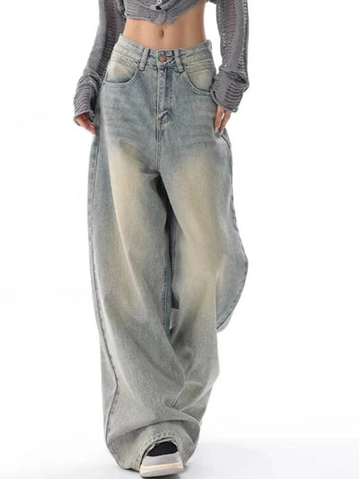 Y2K Washed Baggy Jeans