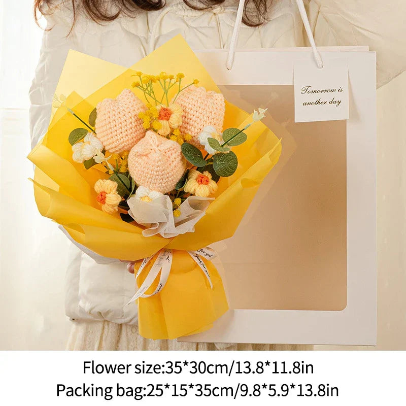 Wedding Bouquet Crochet Flowers