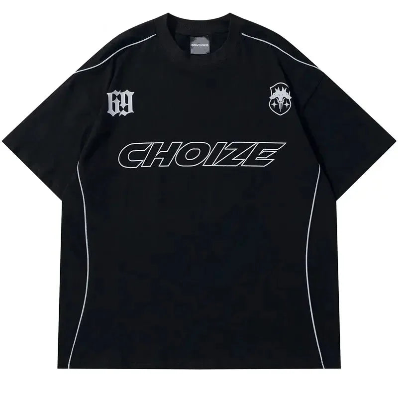 Camiseta extragrande estampada CHOIZE